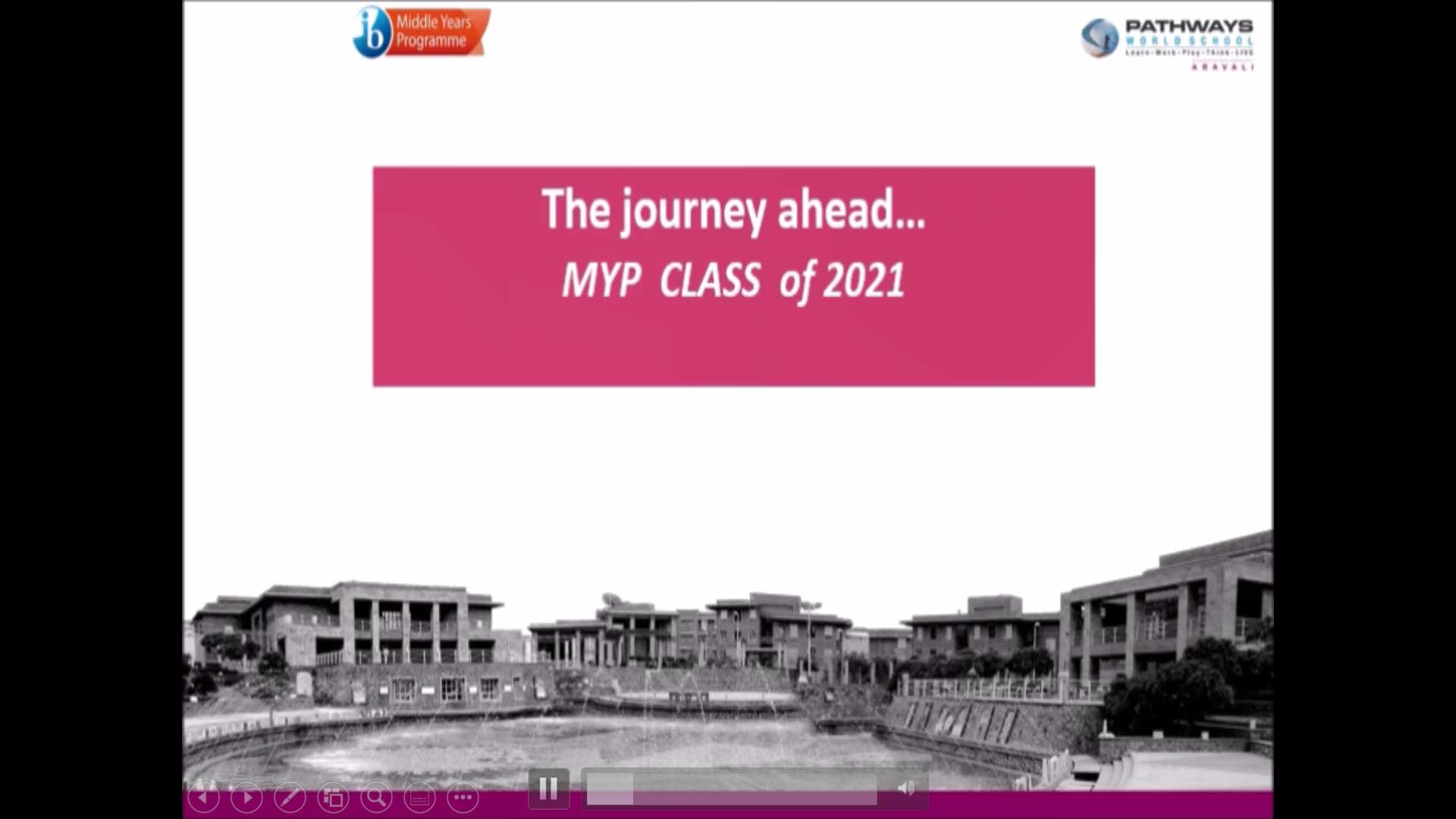 MYP 5 Parents Orientation 